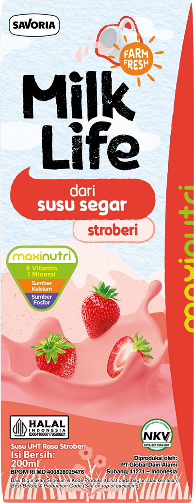 Susu UHT Strawberry