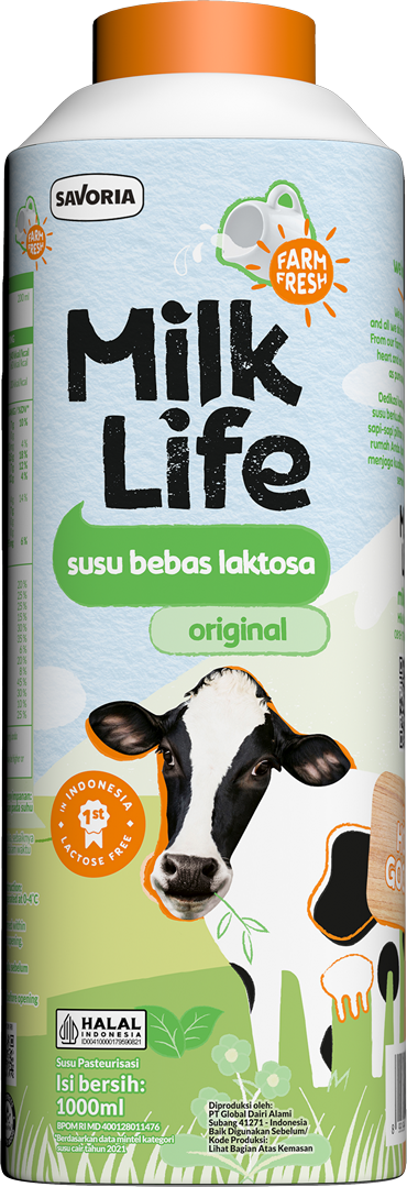 MilkLife Fresh Milk Lactose Free Original 1000ml